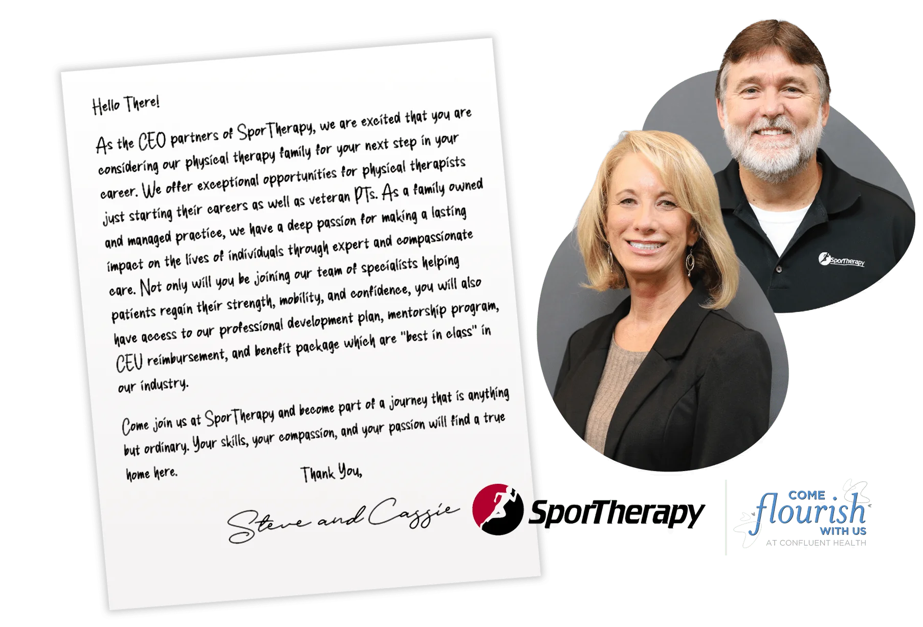 Steven and Cassie Letter from the CEO